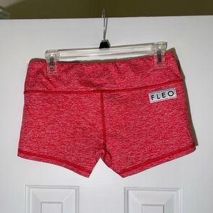 Red Fleo shorts